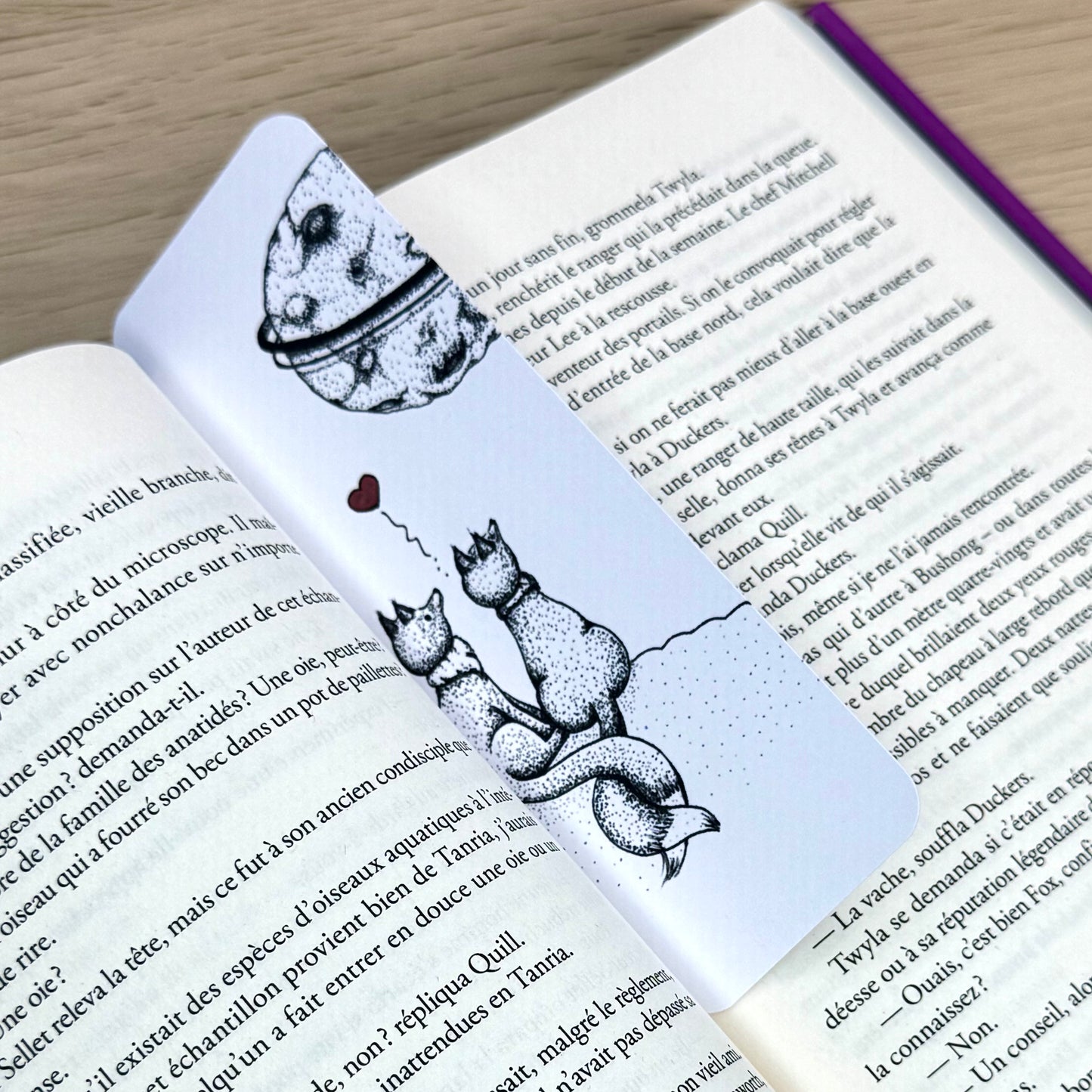 Marque-page papier - Together