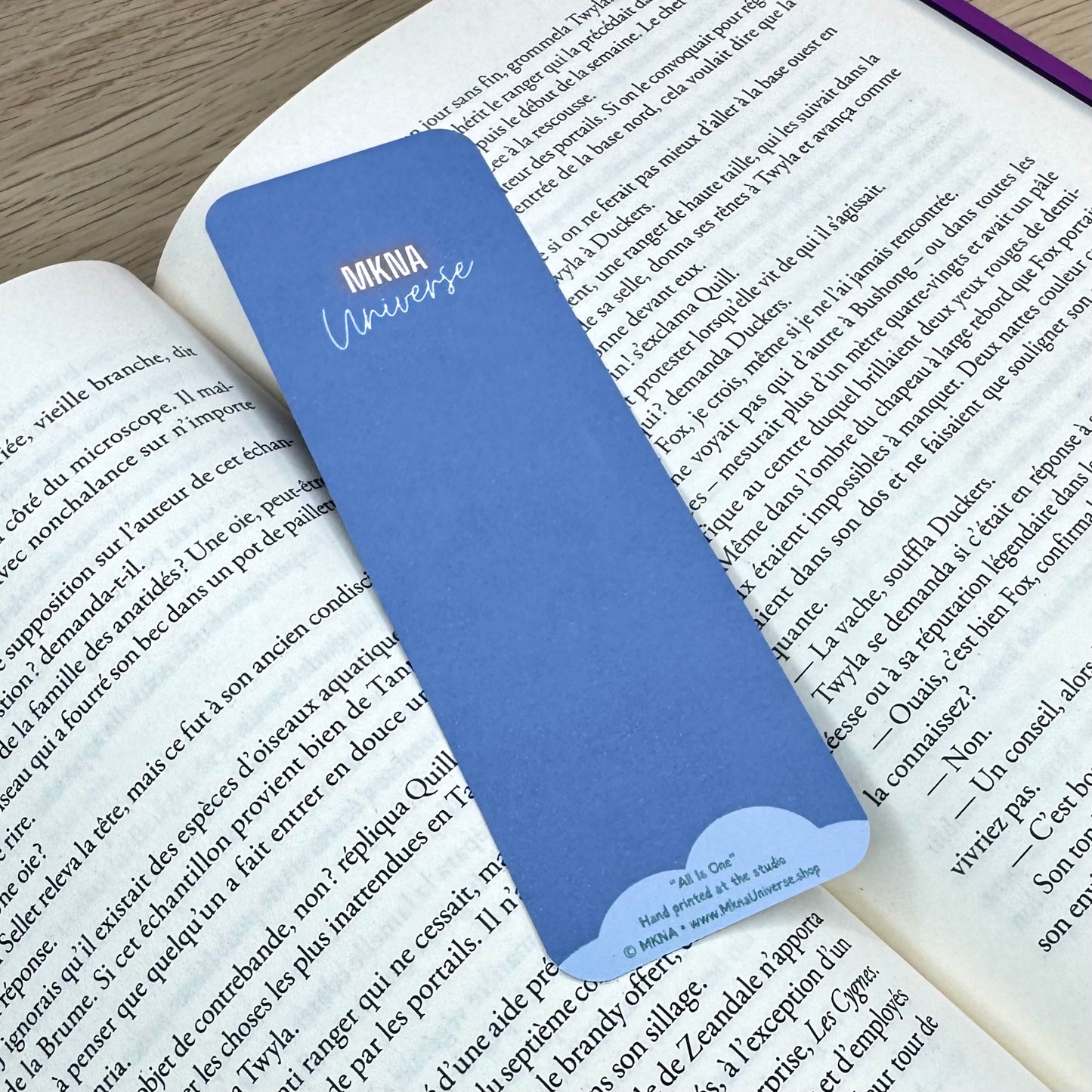 Marque-page papier - All is One