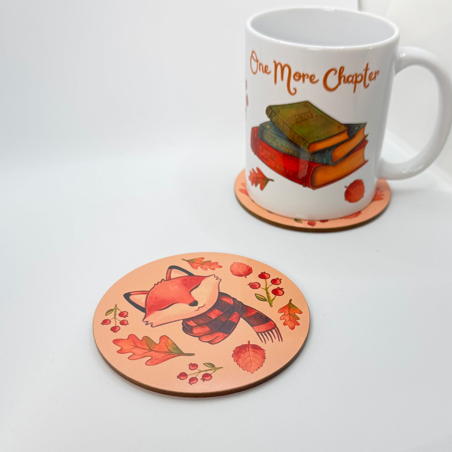 Dessous de verre fait à la main - Cosy Fox
