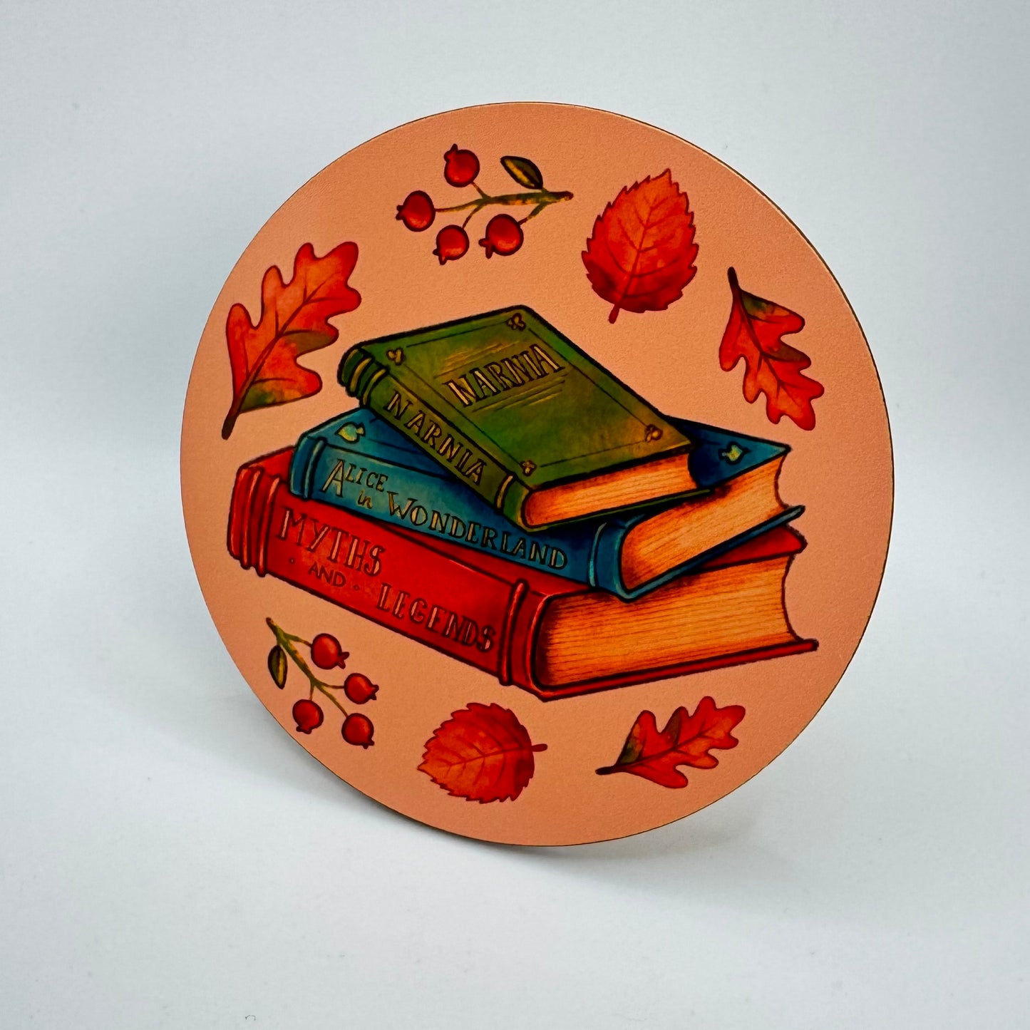 Dessous de verre fait à la main - Cosy Fantasy Books