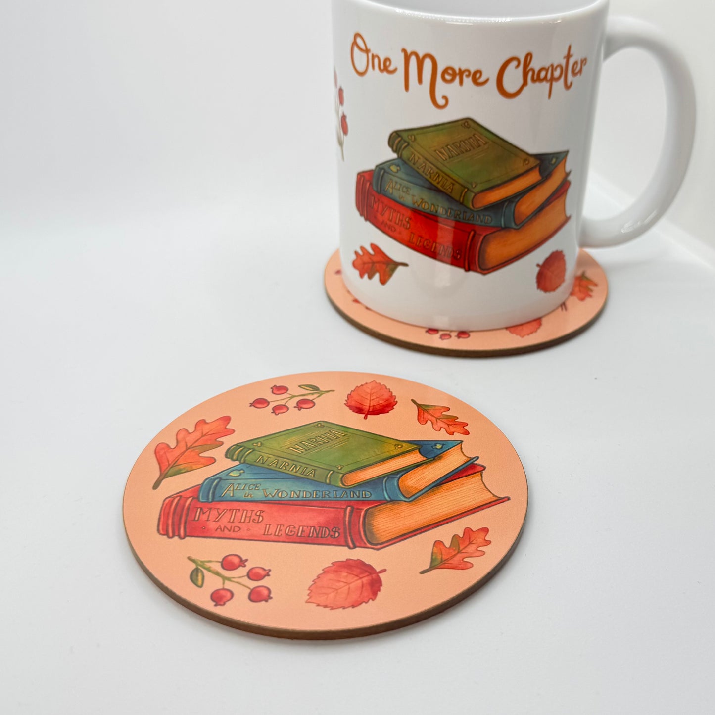Dessous de verre fait à la main - Cosy Fantasy Books