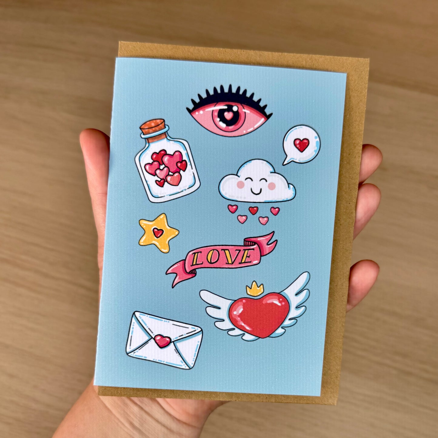 Carte de vœux - Love