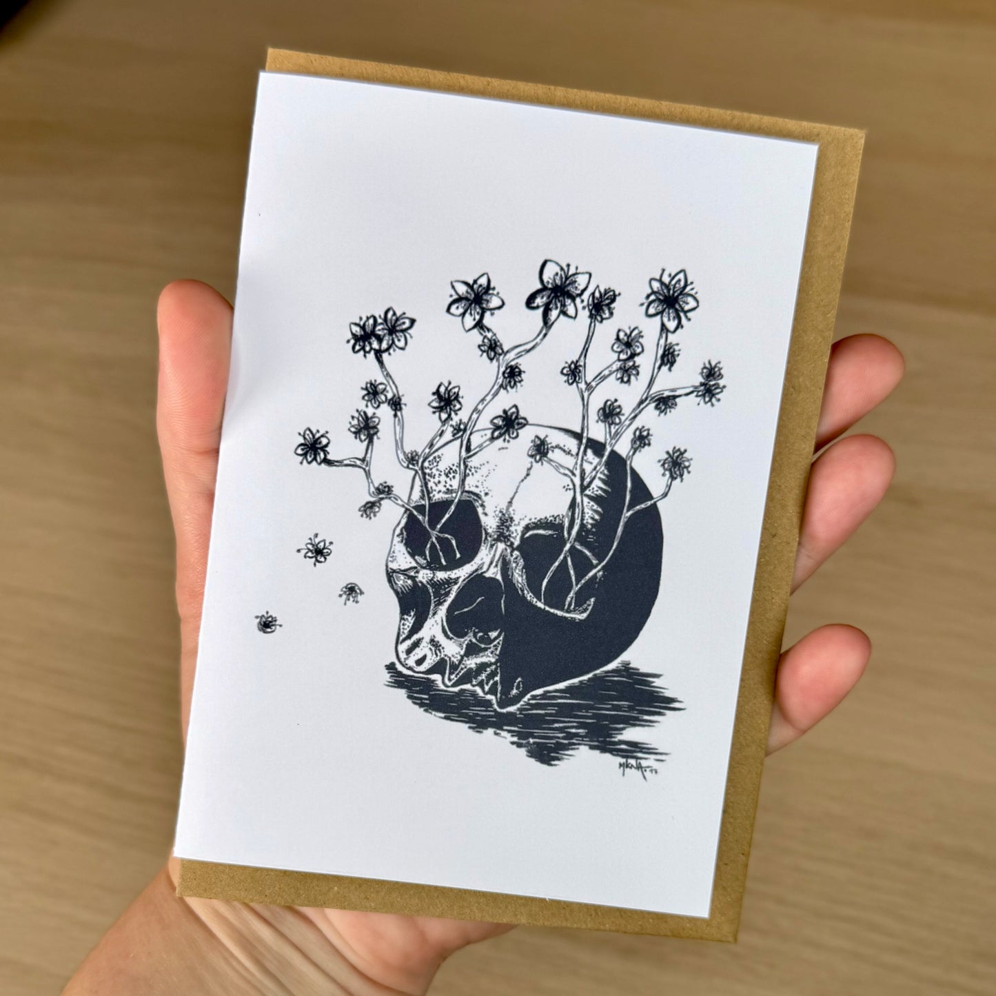 Carte de vœux - Where's Death, There's Life