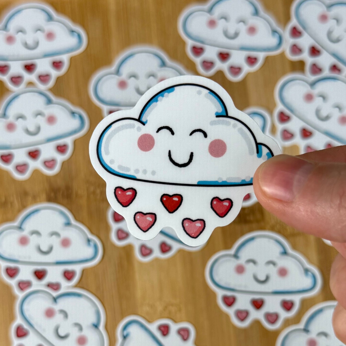 Sticker Vinyle - Love Cloud