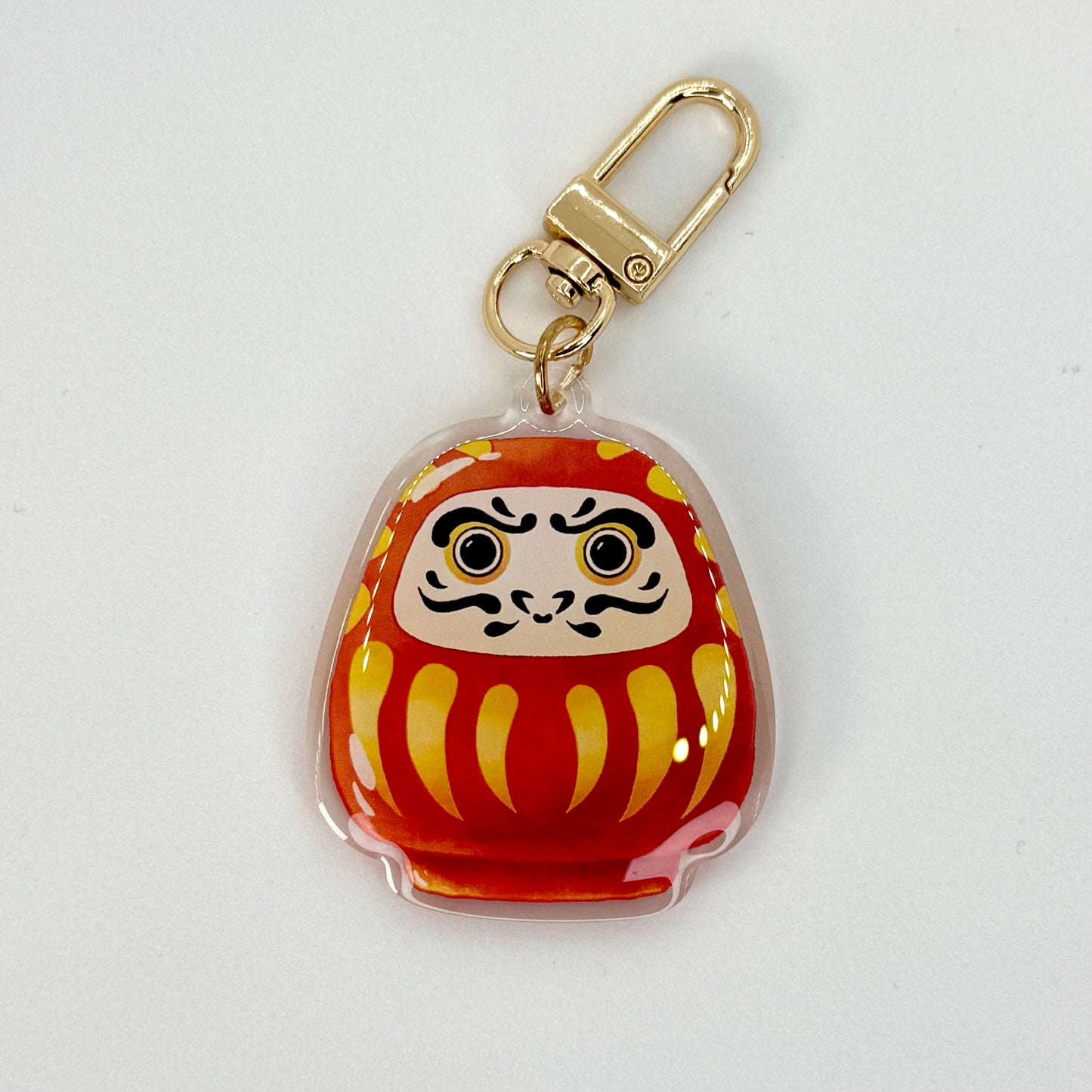 Porte-clés Epoxy - Daruma