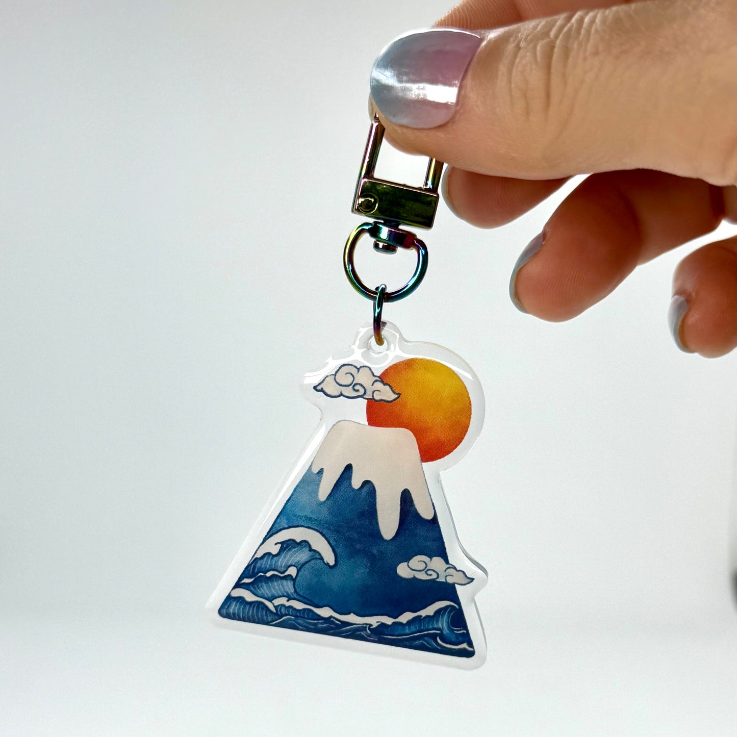 Porte-clés Epoxy - Fuji-san