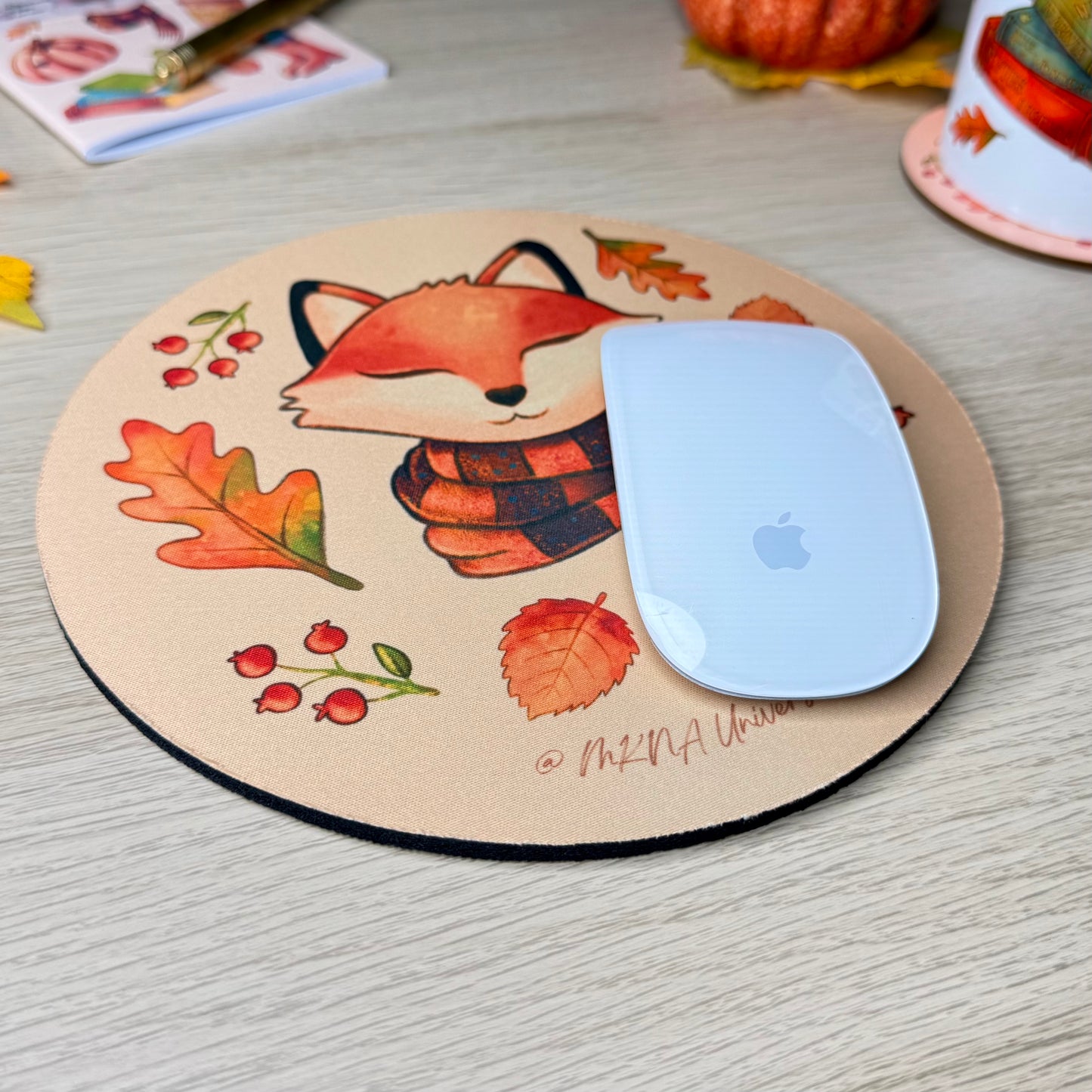 Tapis de souris 20 cm - Cosy Fox