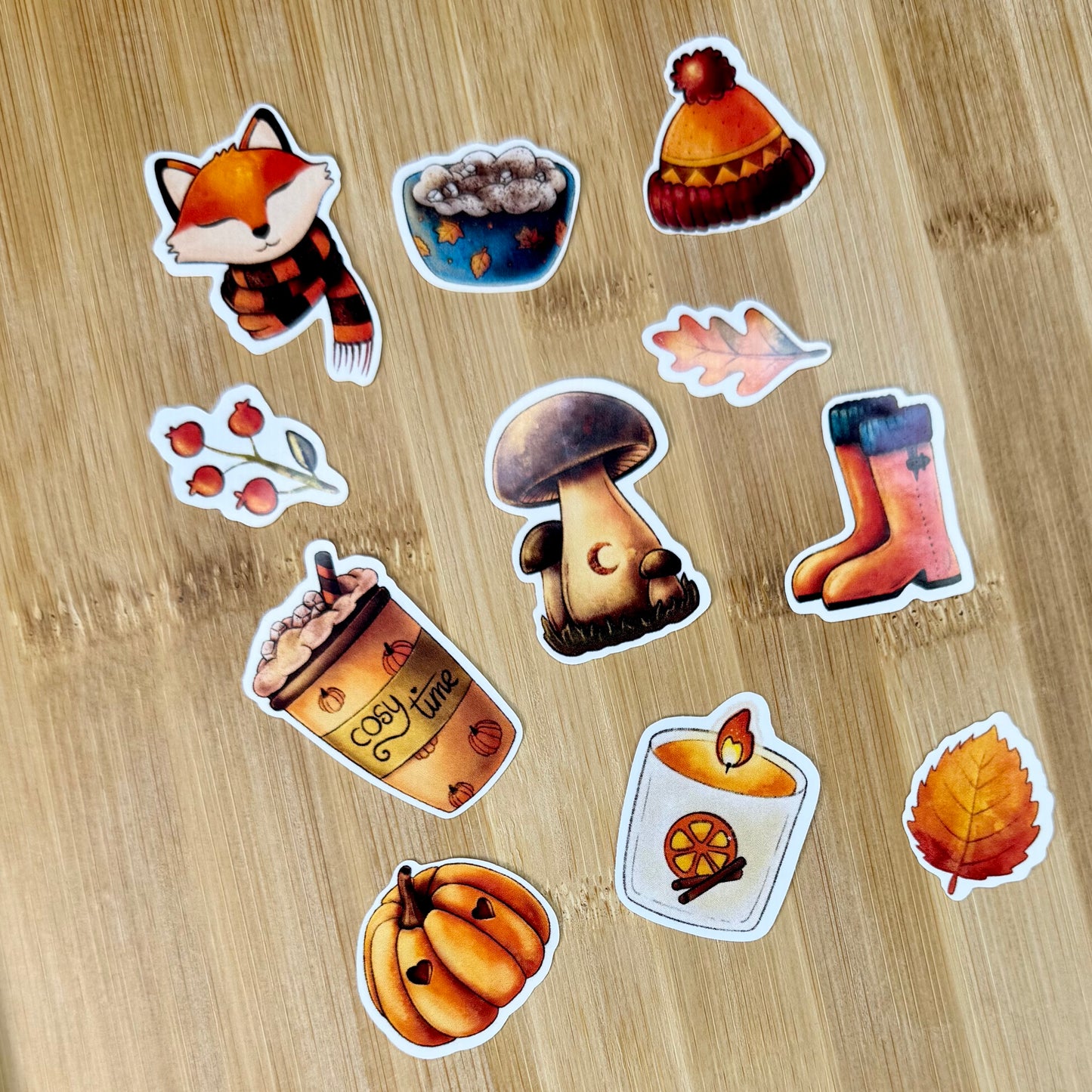 Set de stickers - Cosy Autumn