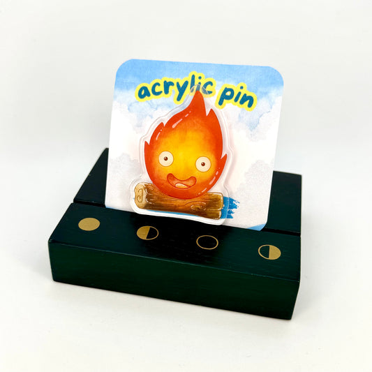 Pin's acrylique - Calcifer