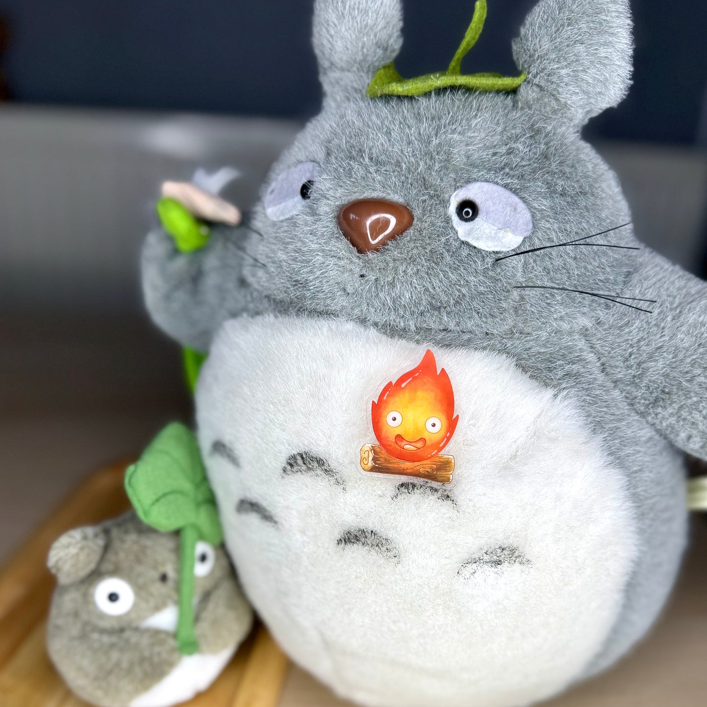 Pin's acrylique - Calcifer