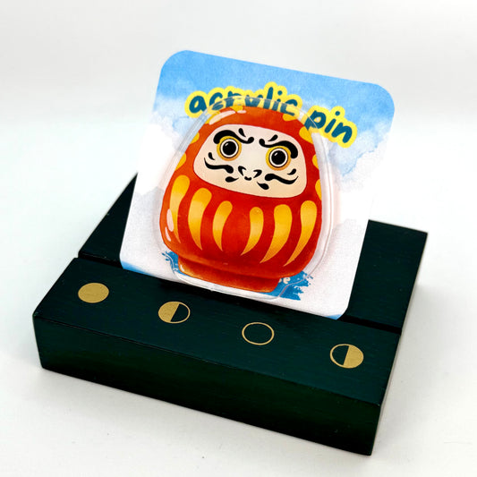 Pin's acrylique - Daruma