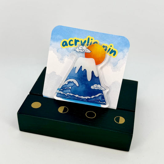 Pin's acrylique - Fuji-san