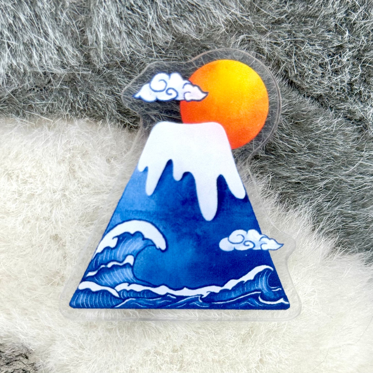 Pin's acrylique - Fuji-san