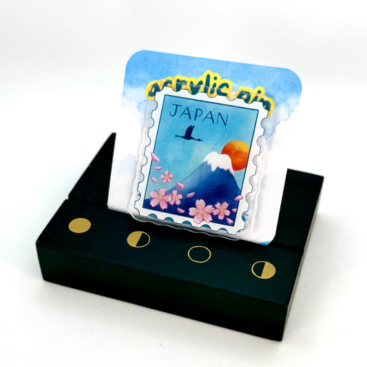 Pin's acrylique - Japan Post Stamp