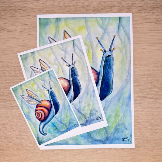 Art Print – Magical Snail