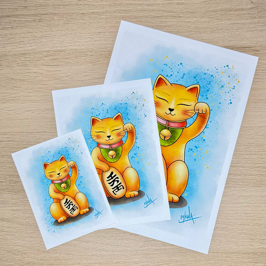Art Print - Maneki Neko