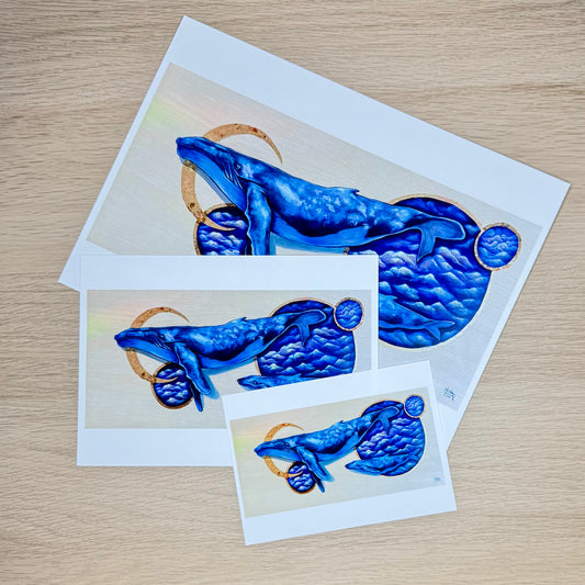 Art Print - Cosmic Whales