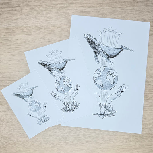 Art Print - The Whale Connection