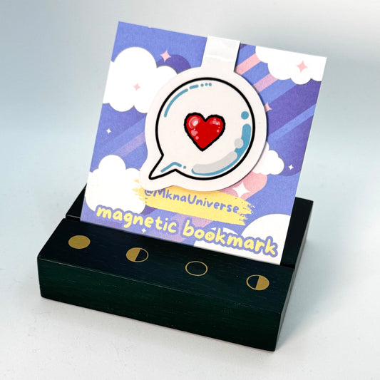 Marque-page magnétique - Love Emoji