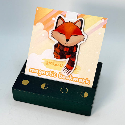 Marque-page magnétique - Cosy Fox