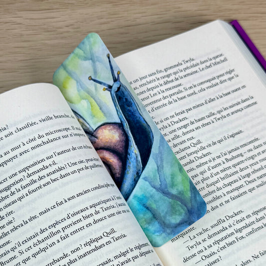 Marque-page papier - Magical Snail