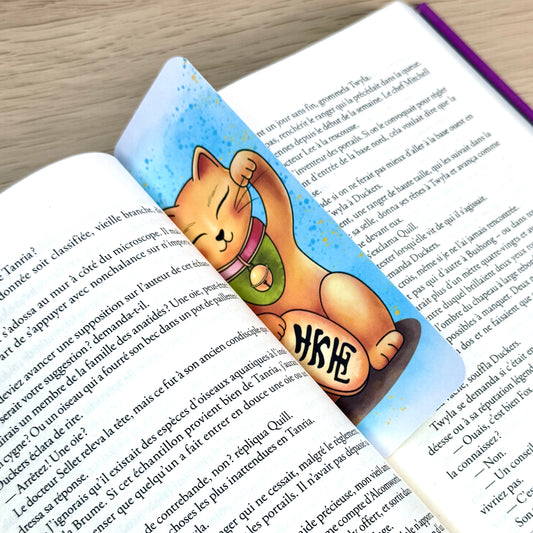 Marque-pages papier - Maneki Neko