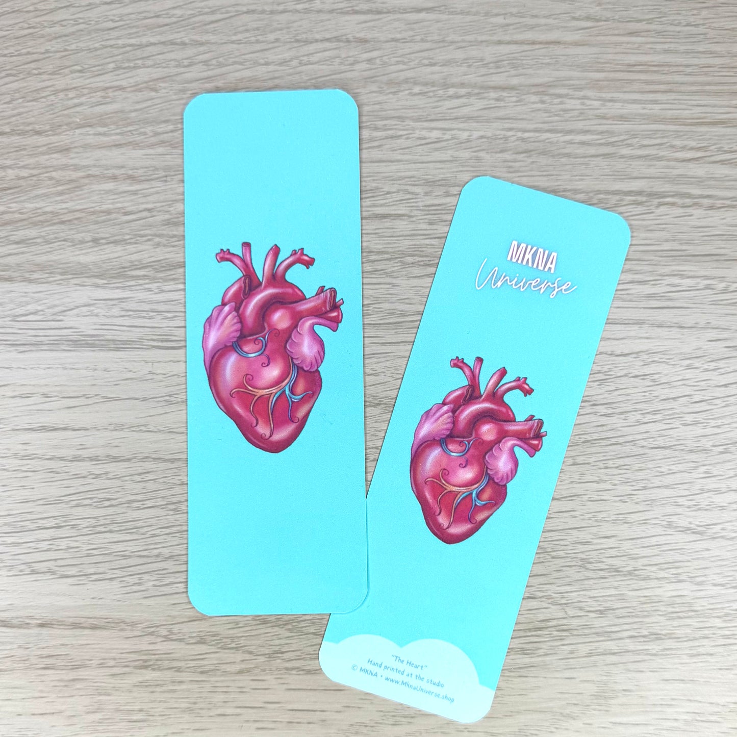 Marque-pages papier - The Heart (anatomic)
