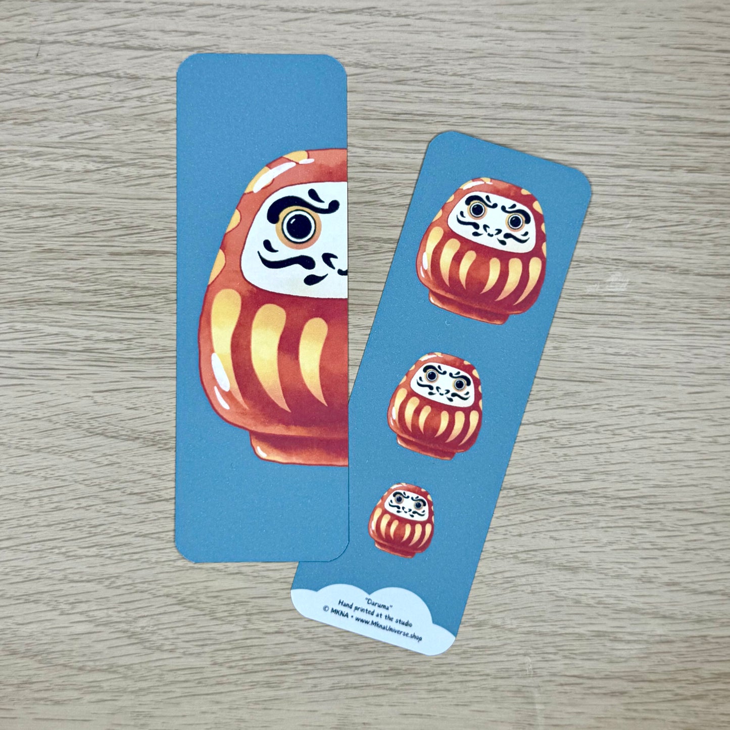 Marque-pages papier - Daruma