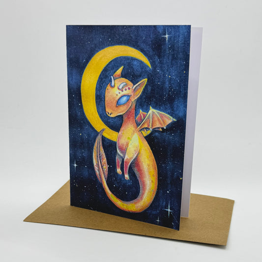 Carte de vœux - Solstice Dragon