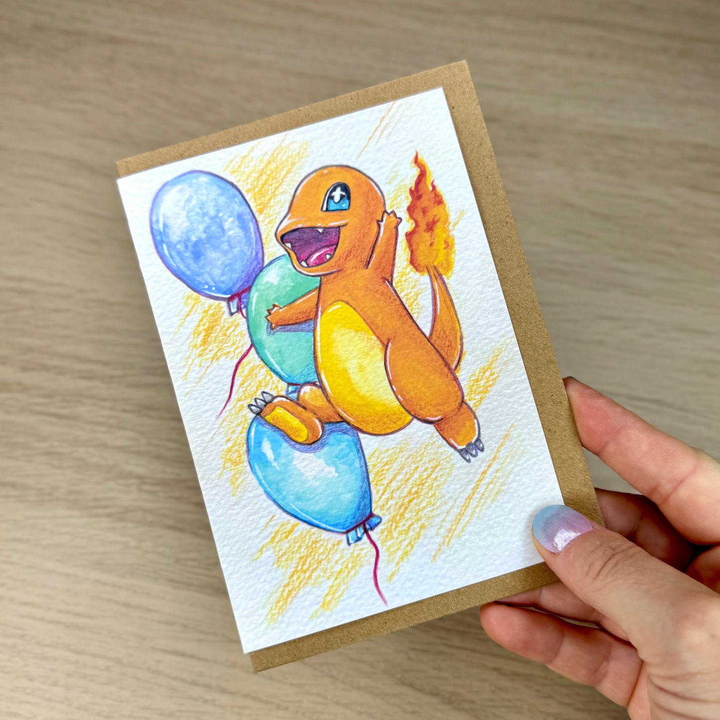Carte de vœux - Charmander's Birthday