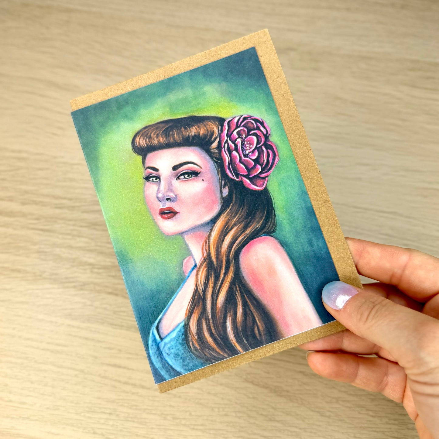 Carte de vœux - Lady Colette