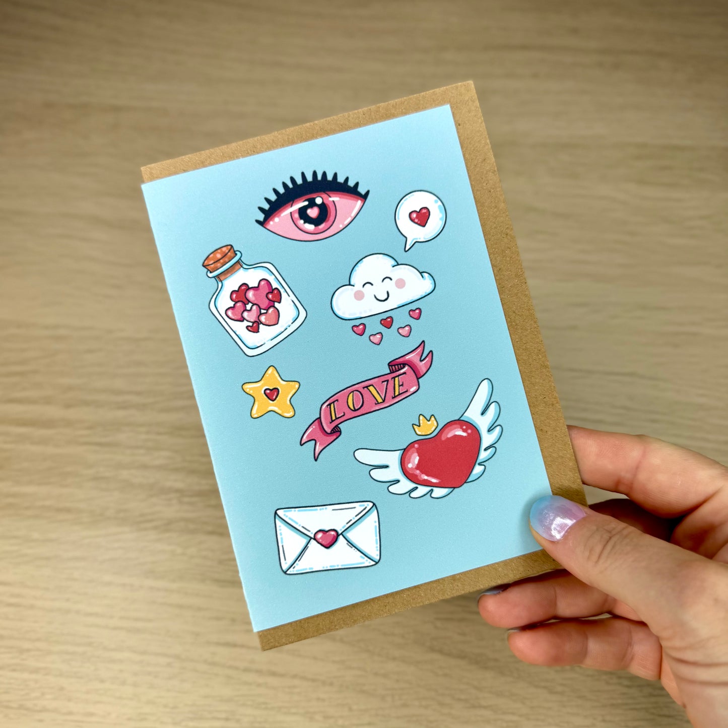 Carte de vœux - Love