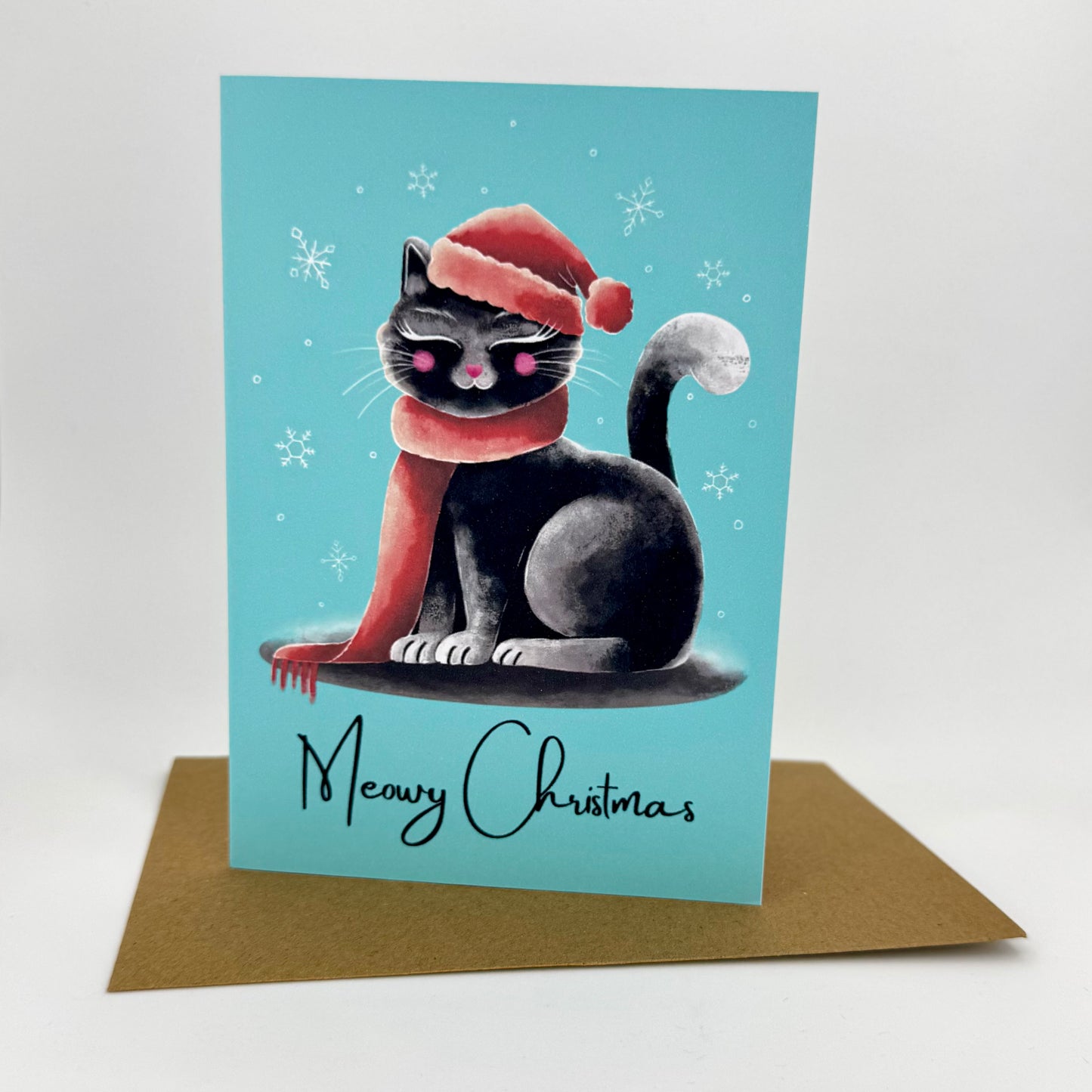 Carte de vœux - Meowy Christmas