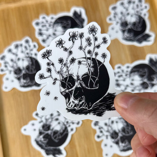 Sticker Vinyle - Where’s Death There’s Life
