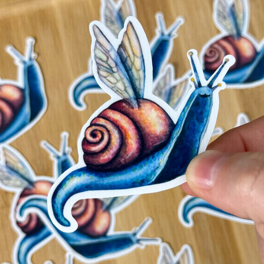Sticker Vinyle - Magical Snail