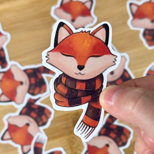 Sticker Vinyle - Autumn Fox