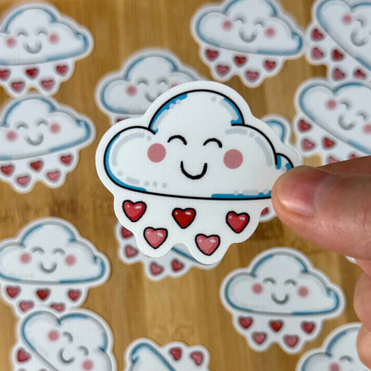Sticker Vinyle - Love Cloud