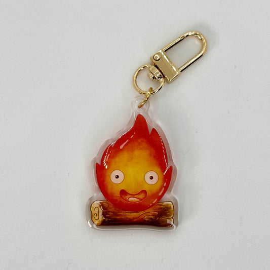 Porte-clés Epoxy - Calcifer