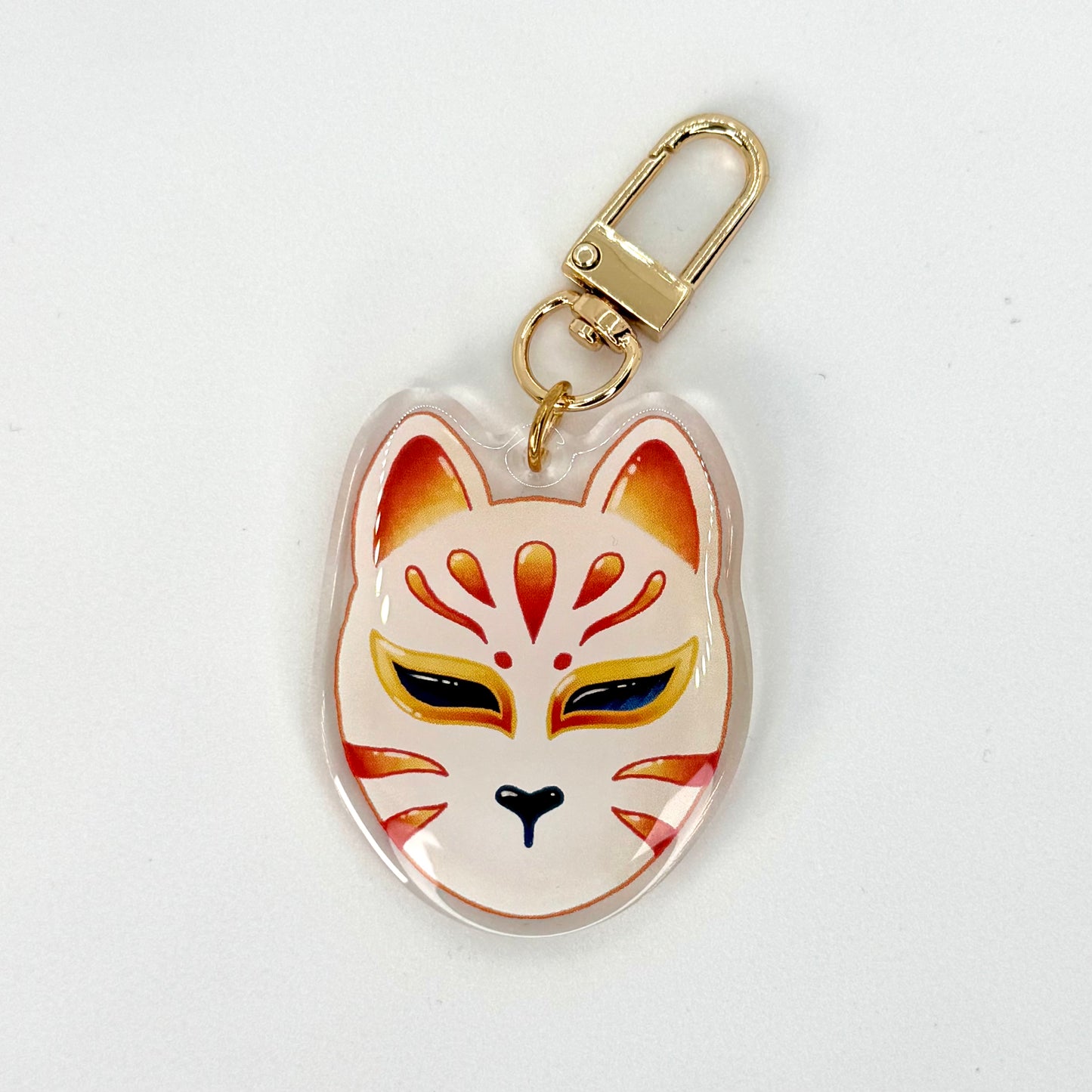 Porte-clés Epoxy - Kitsune Mask