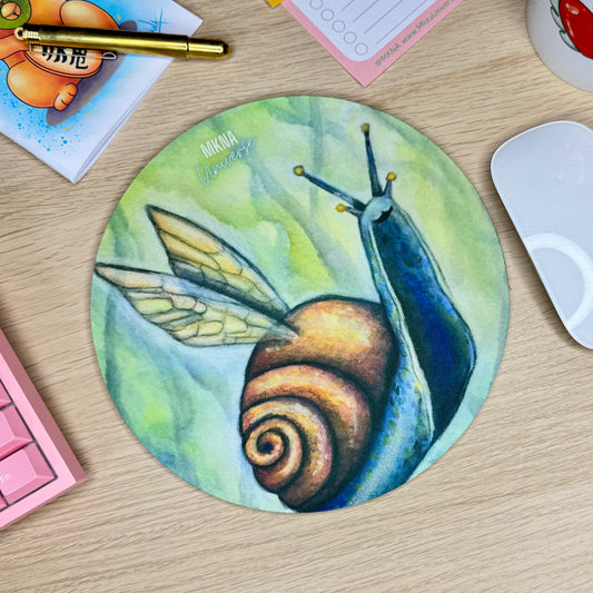 Tapis de souris 20 cm - Magical Snail