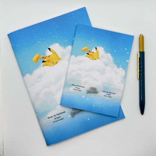 Carnet - Pikachu in the Clouds - blanc non ligné