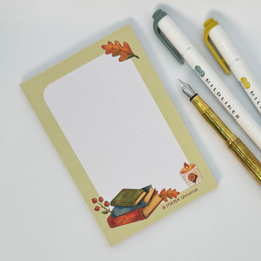 Notepad « Fantasy Books » – Bloc-notes artisanal