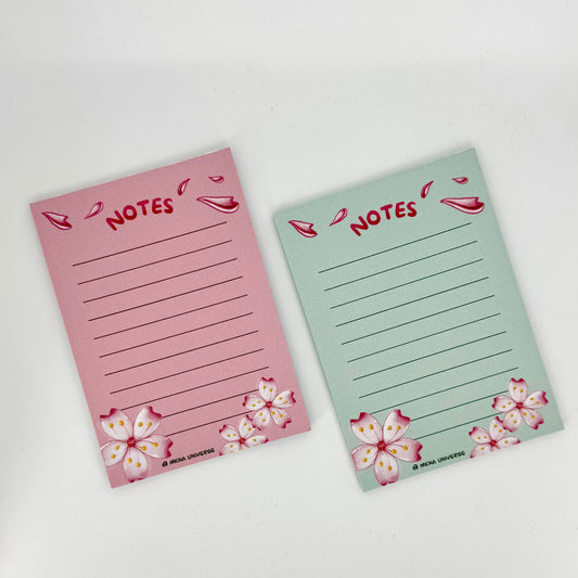 Notepad « Sakura » – Bloc-notes artisanal