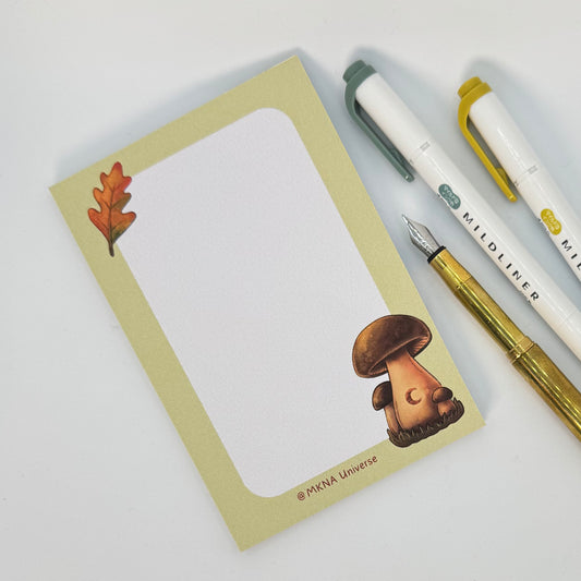 Notepad « Magical Mushrooms » – Bloc-notes artisanal