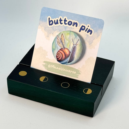 Pin's rond 28mm - Magical Snail