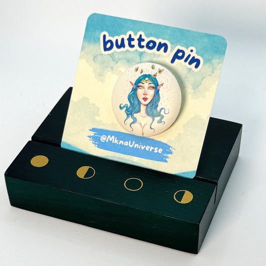 Pin's rond 28mm - Butterfly Fairy