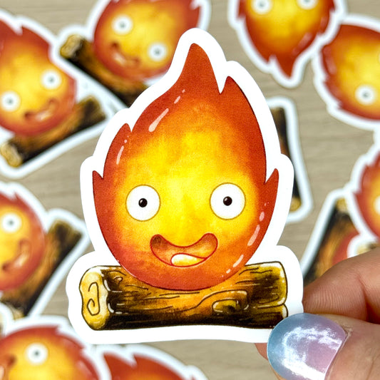 Sticker Vinyle - Calcifer