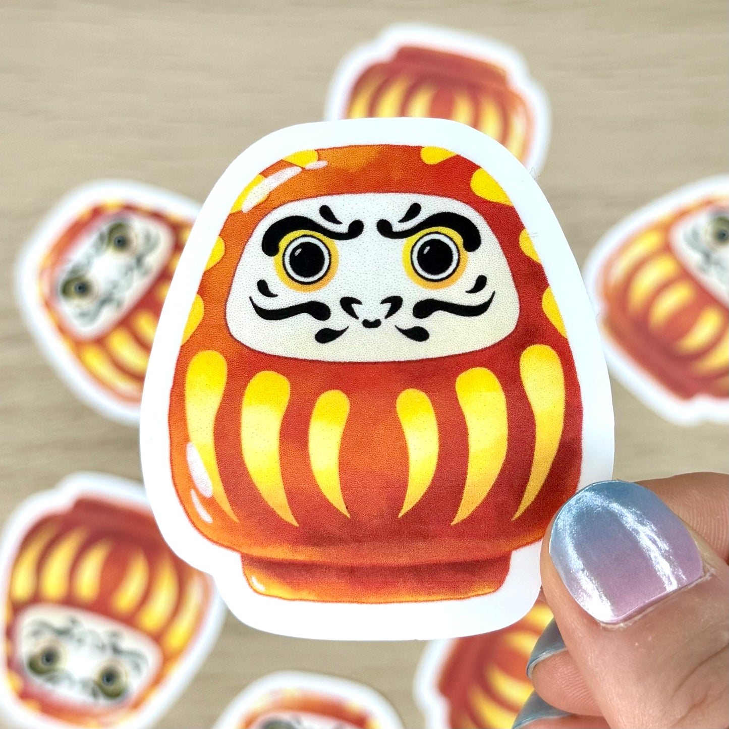 Sticker Vinyle - Daruma