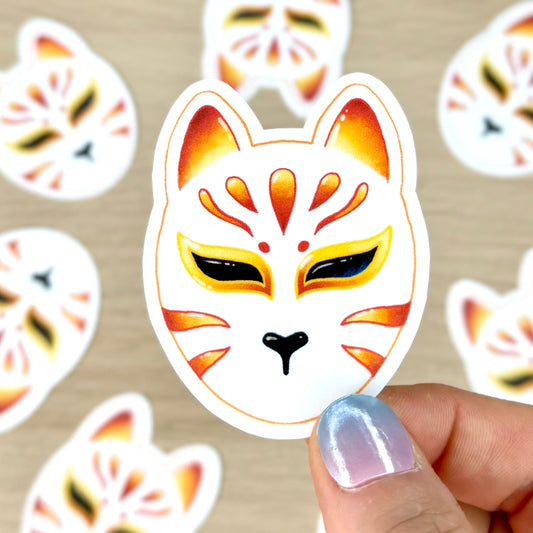 Sticker Vinyle - Kitsune Mask