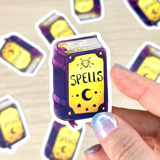 Sticker Vinyle - Book of Spells